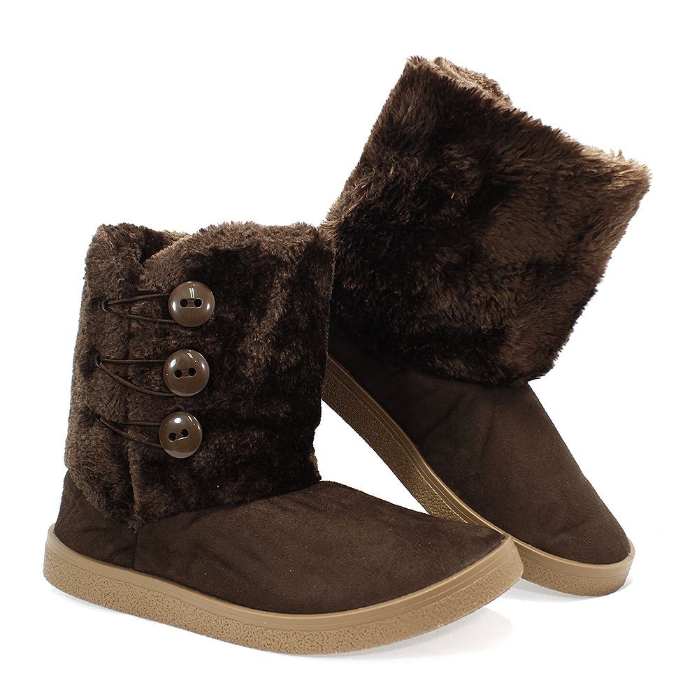 bota feminina peluciada