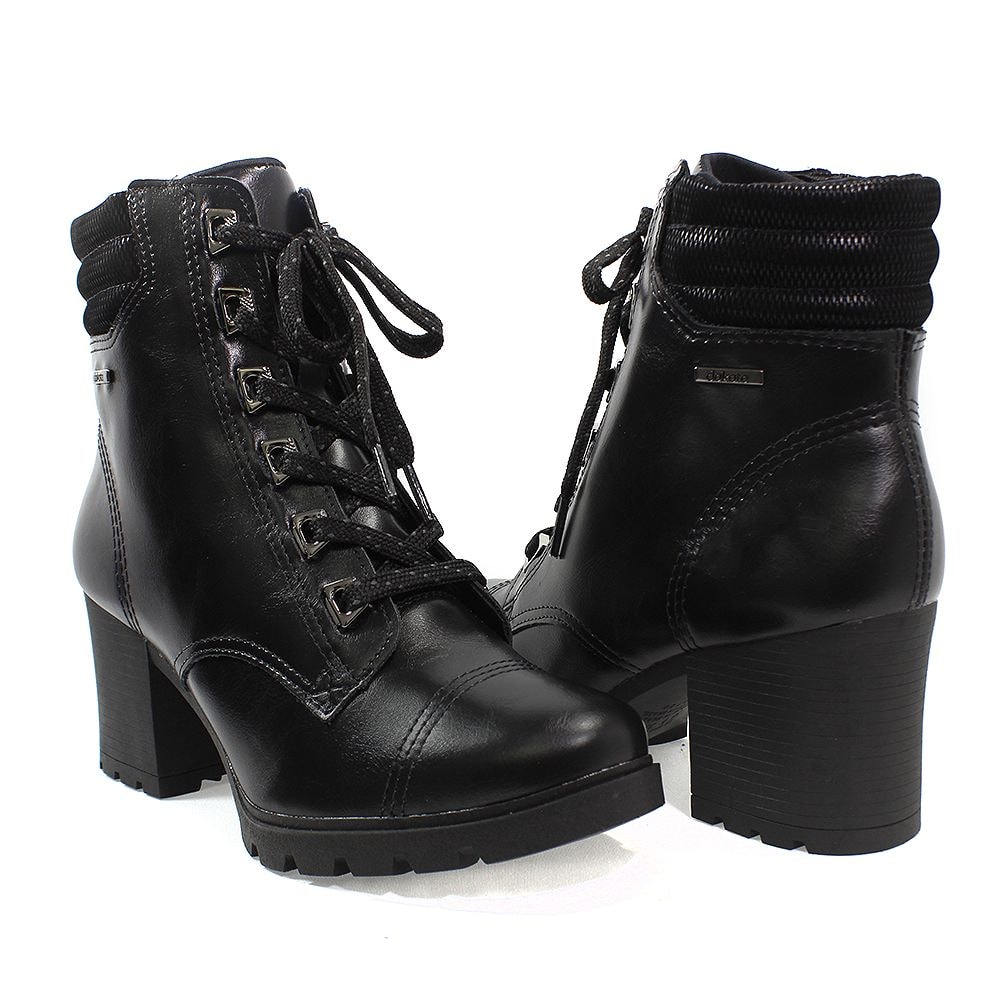 bota coturno dakota cano curto marrom