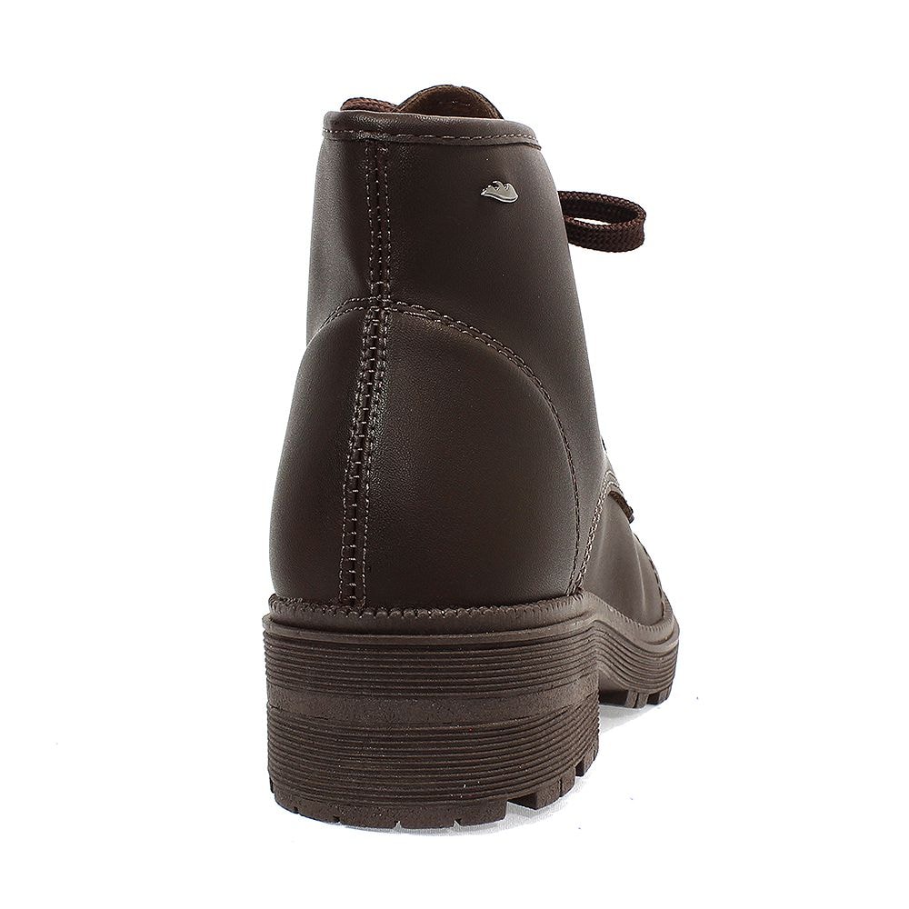bota coturno dakota cano curto marrom