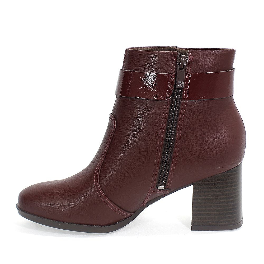 bota dakota salto bloco preta