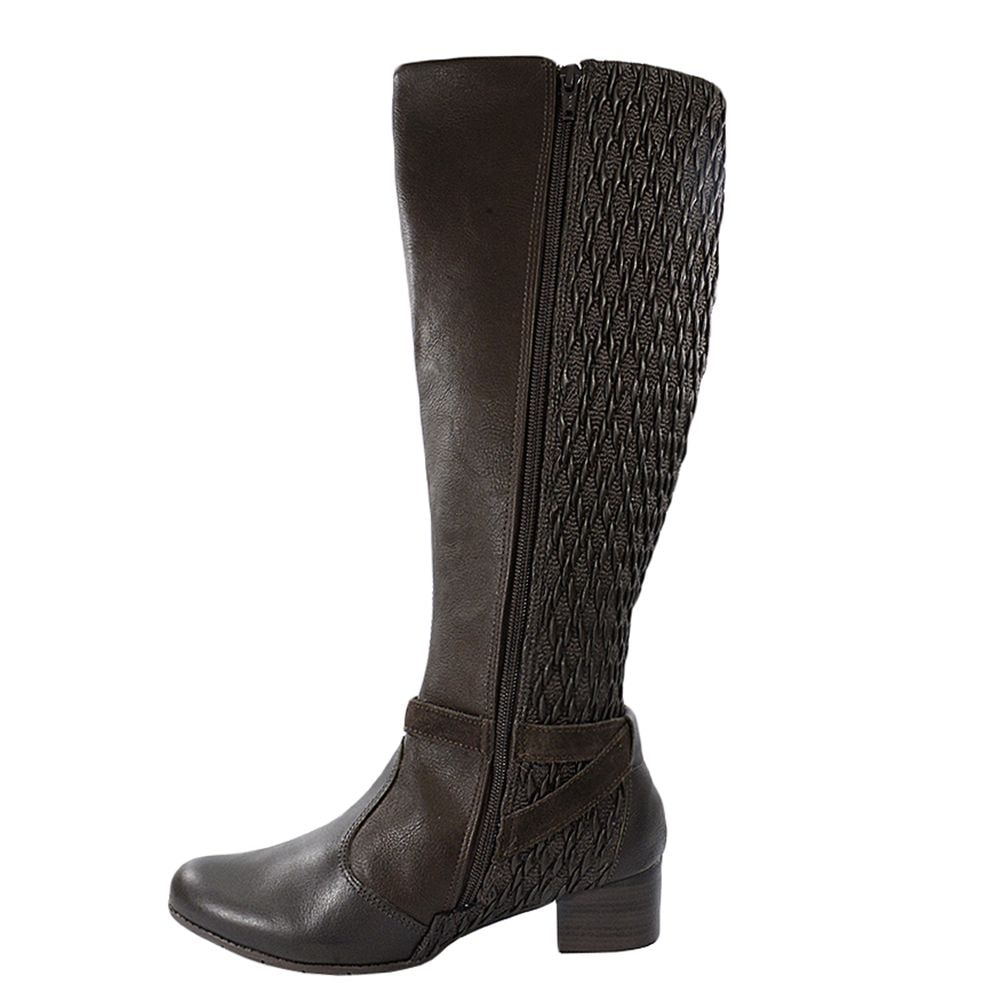 botas comfortflex cano longo