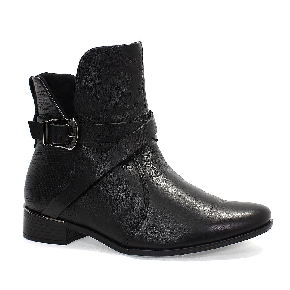 bota ramarim preta cano curto