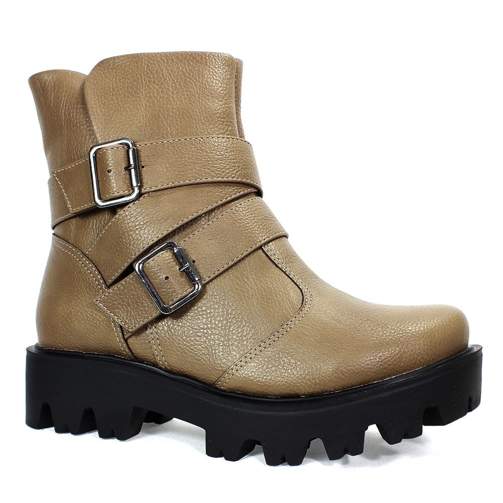 bota coturno quiz verniz tratorada