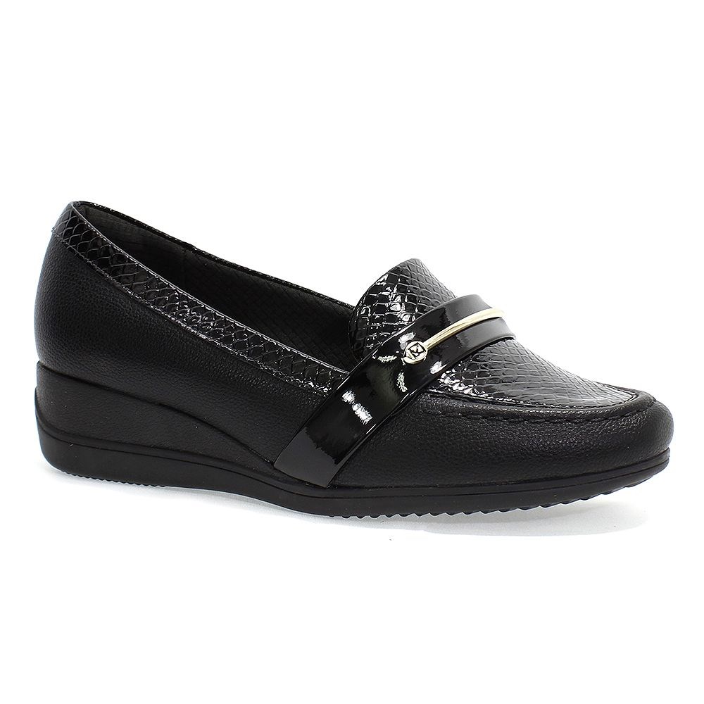 mocassim anabela piccadilly