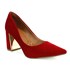 Sapato Feminino Bico fino Vermelho Bebecê 39