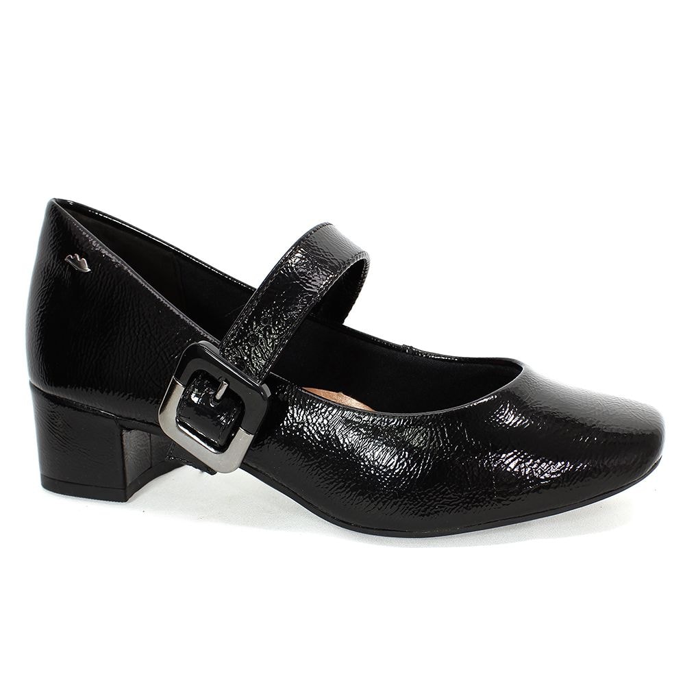 sapato dakota preto verniz