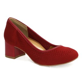Sapato Dakota Malha Feminino Vermelho