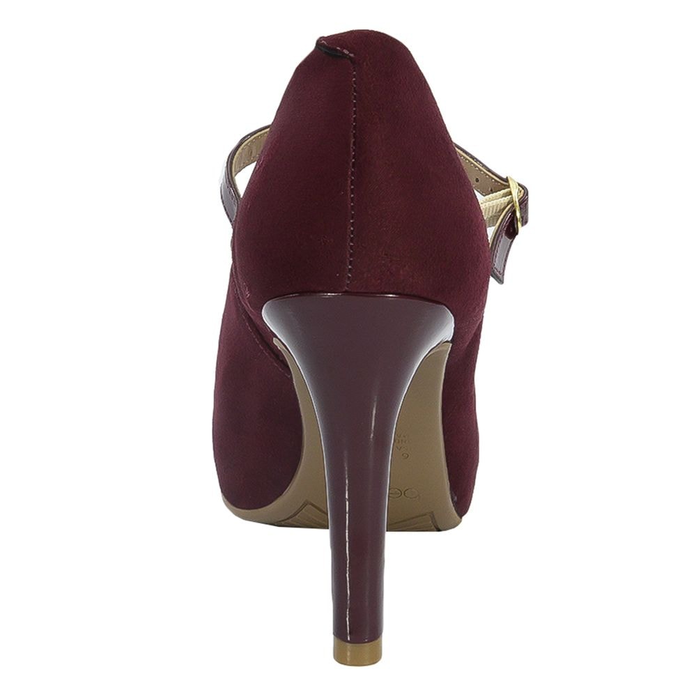 sapato beira rio vinho