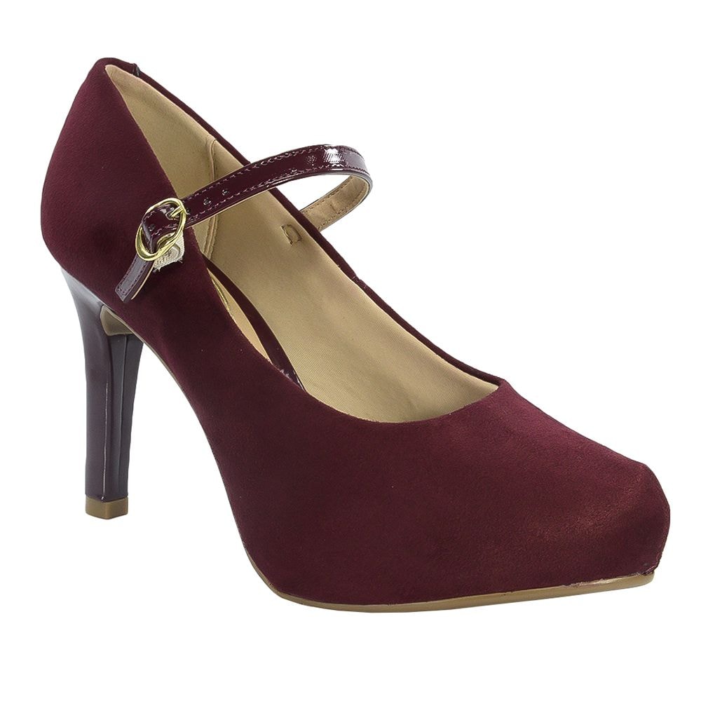 sapato beira rio vinho