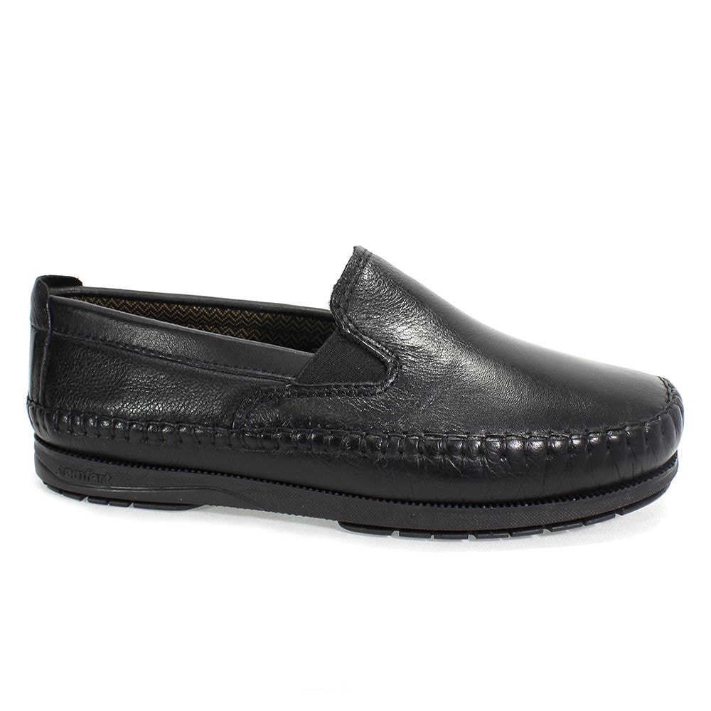 sapato mocassim preto