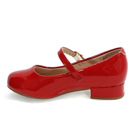 Sapato Molekinha Boneca Menina Vermelha