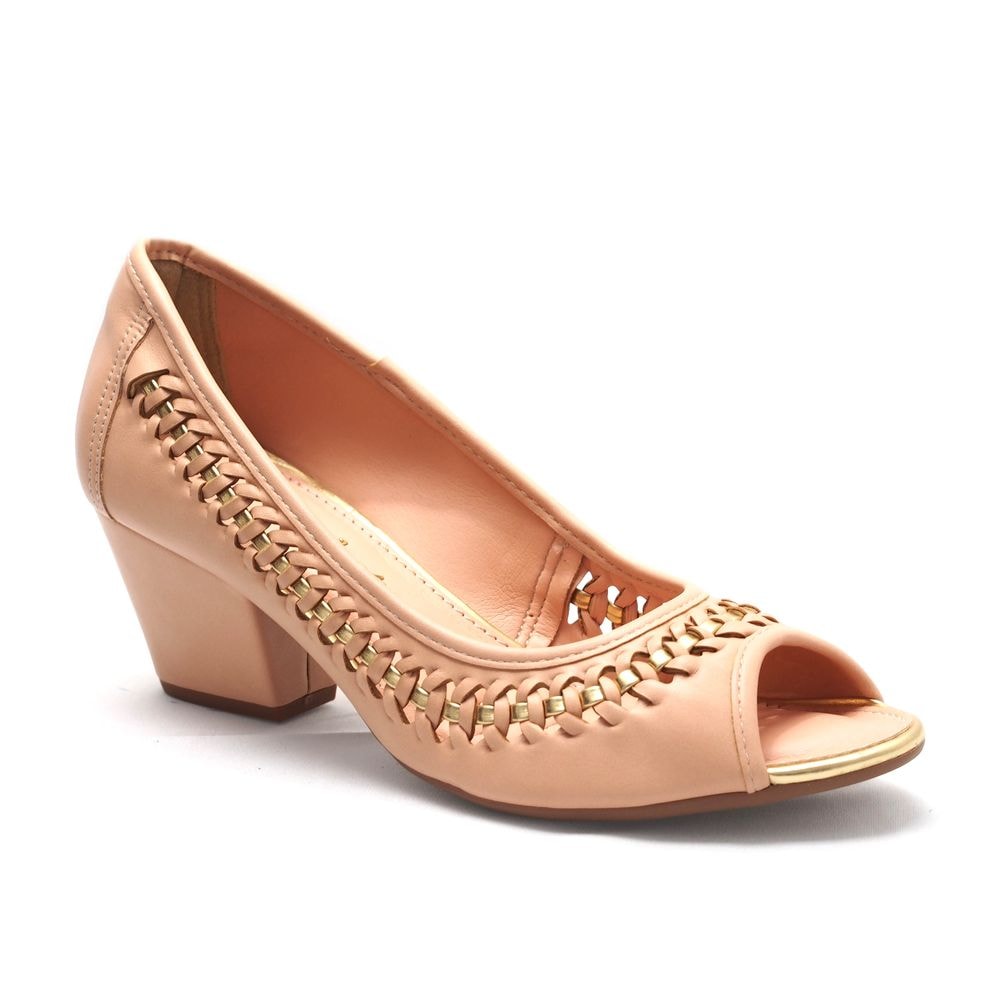 sapato peep toe dakota
