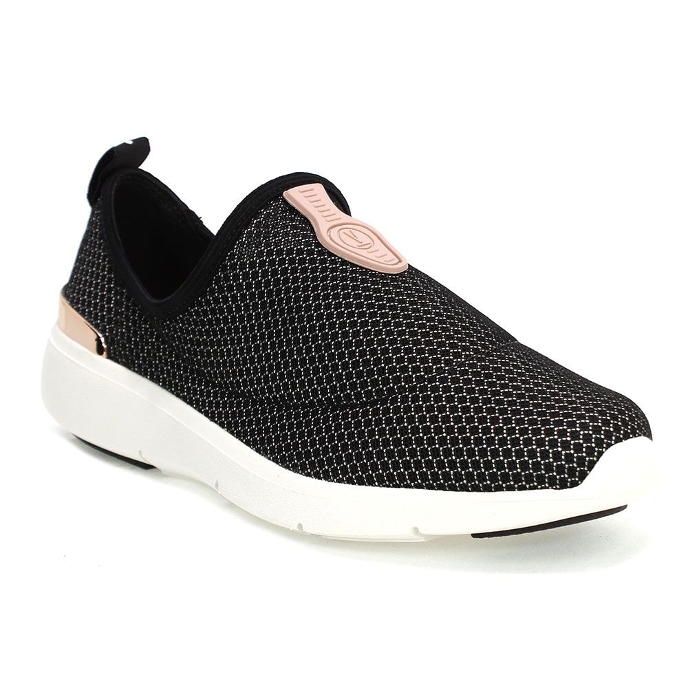 tenis vizzano preto com brilho