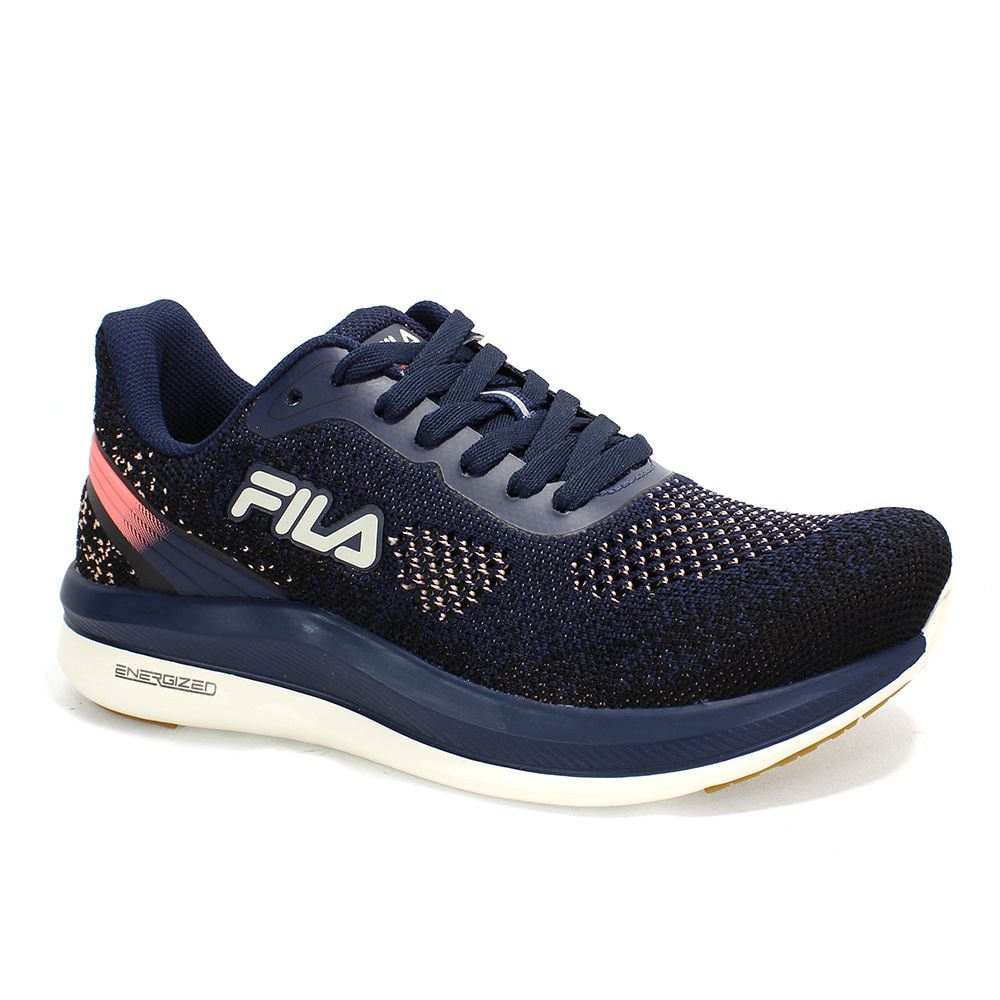 tenis fila feminino azul marinho