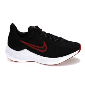 Tênis Nike Downshifter 11 Masculino Preto e Vermelho