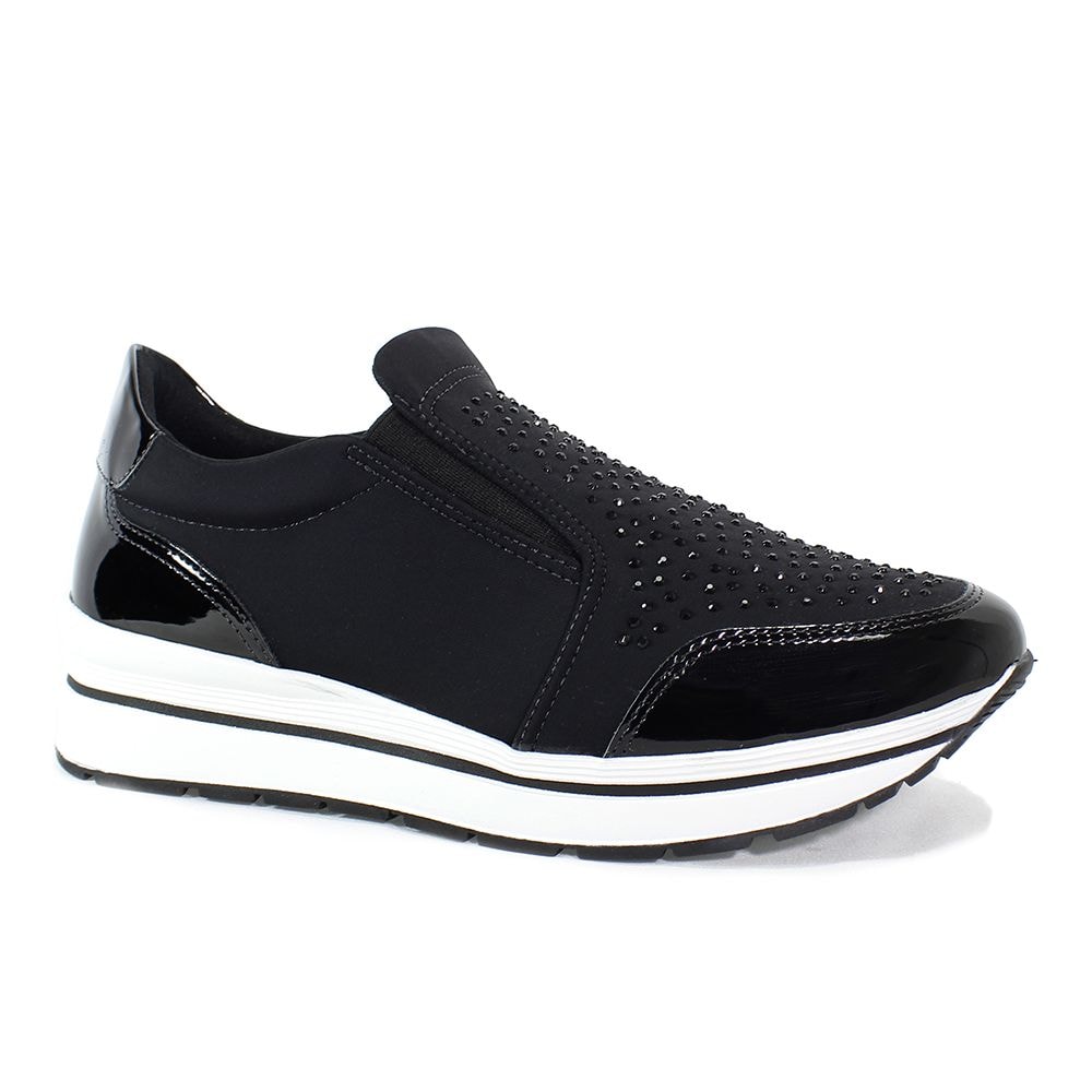 tenis quiz feminino preto