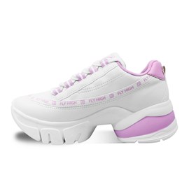 Tênis Ramarim Esportivo Napa Vest Plus Feminino 2280204 Branco/Pink