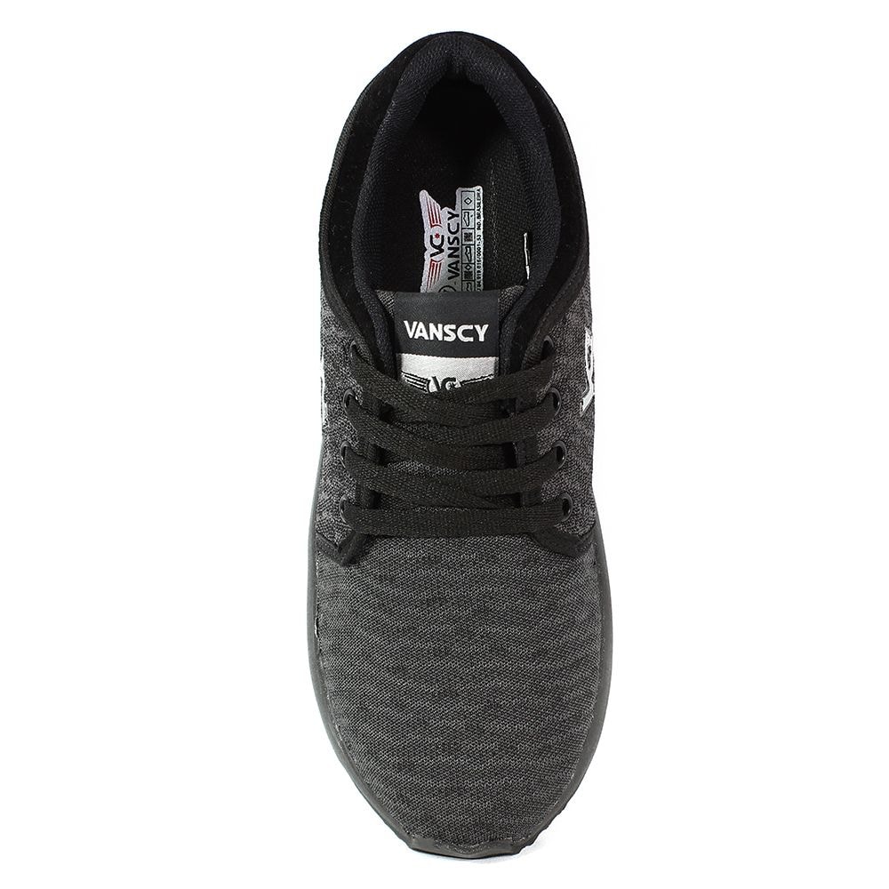 tenis vanscy masculino preto